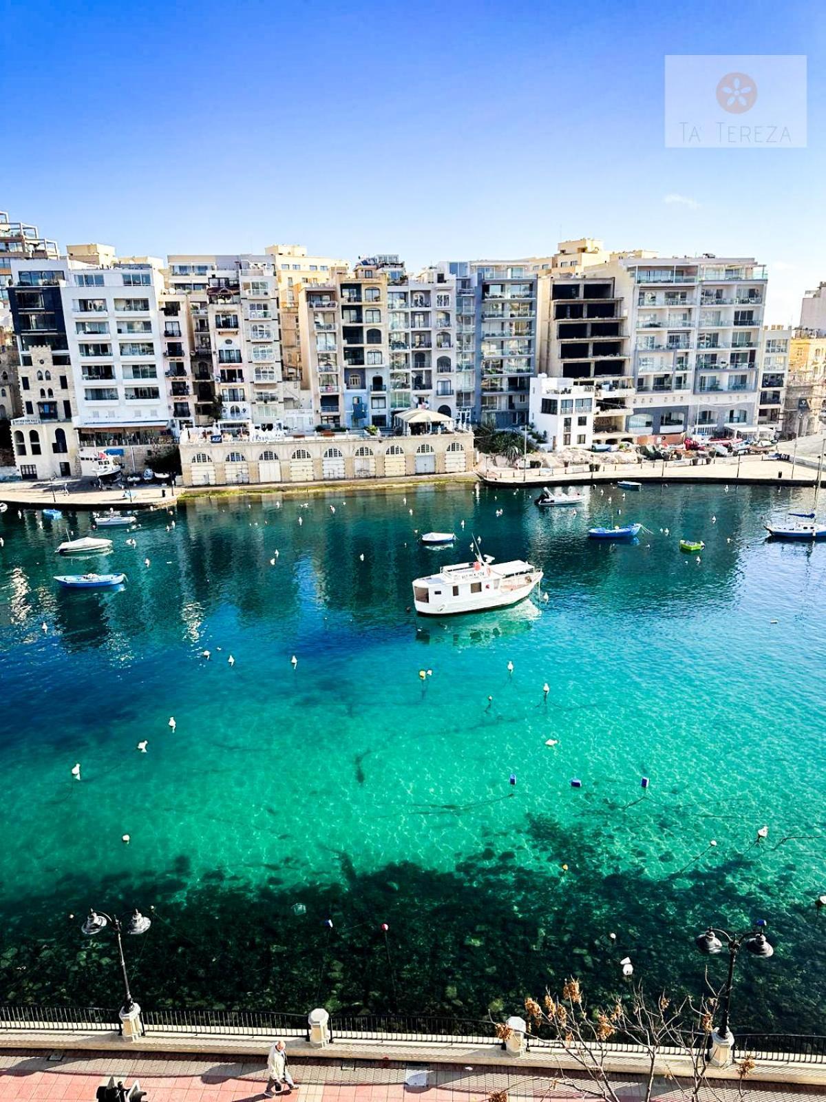 Ta' Tereza Seafront Apartments Сент Джулианс Экстерьер фото